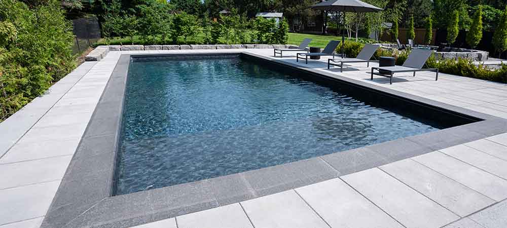Image of a current Greenblock swimming pool installation project in Oshawa